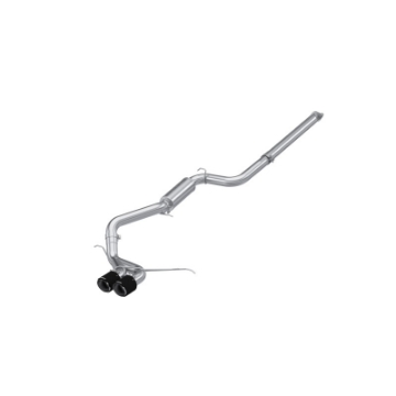 Picture of MBRP 13-18 Ford Focus ST 2-0L EcoBoost SS 3in Cat-Back Dual Outlet w- Carbon Fiber Tips - T304