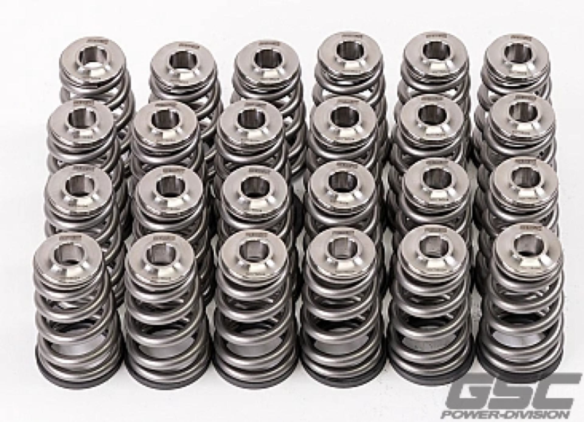 Picture of GSC P-D Nissan TB48 Ti Retainer Steel Spring Seat Conical Valve Spring Kit
