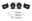 Picture of UMI Performance 73-81 GM F-Body SBC Solid Engine Mount Kit