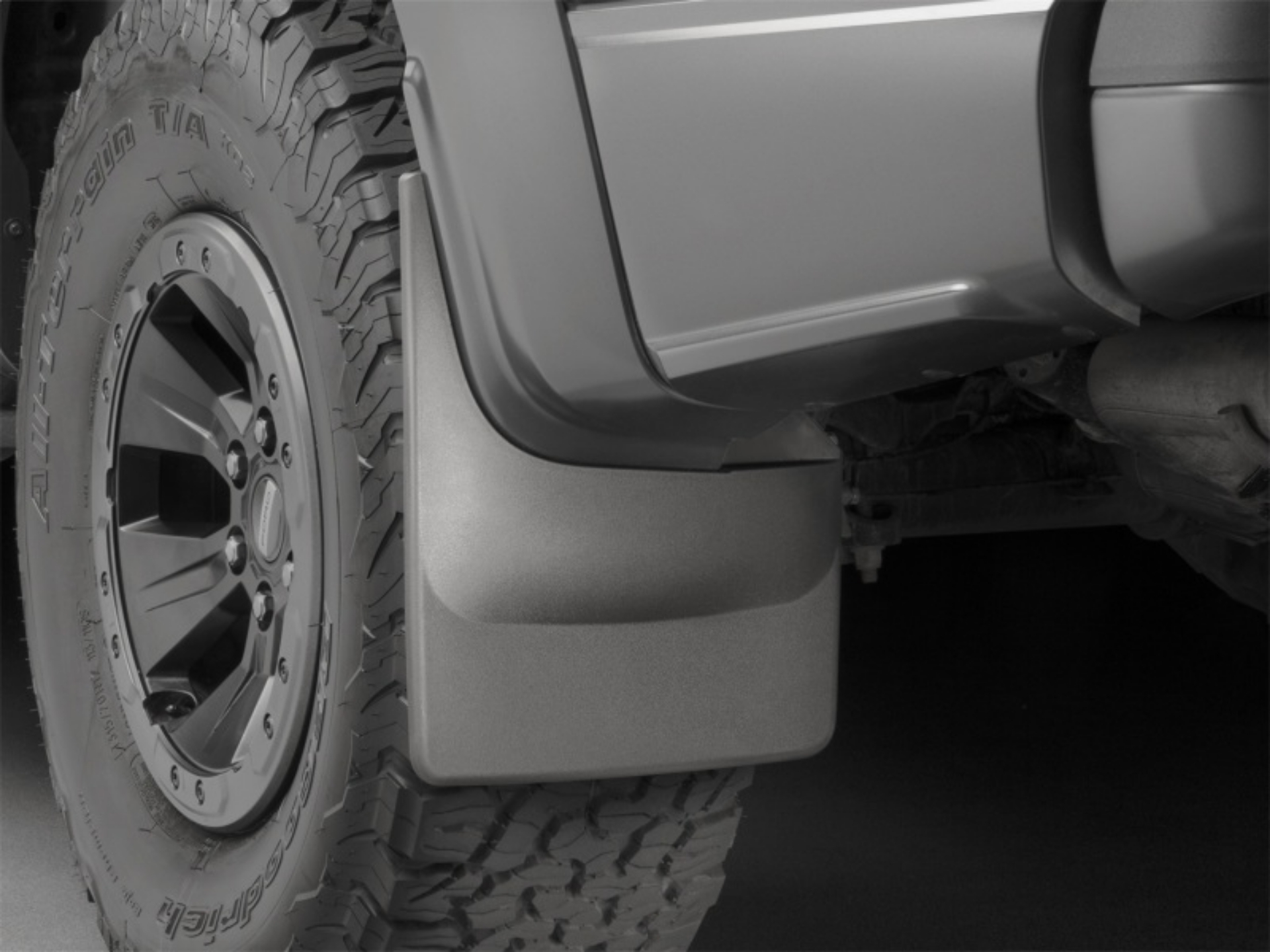 Picture of WeatherTech 22-23 Jeep Grand Cherokee WL No Drill MudFlaps - Black