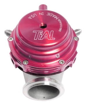 Picture of TiAL Sport MVR Wastegate 44mm 14-5 PSI w-Clamps - Red
