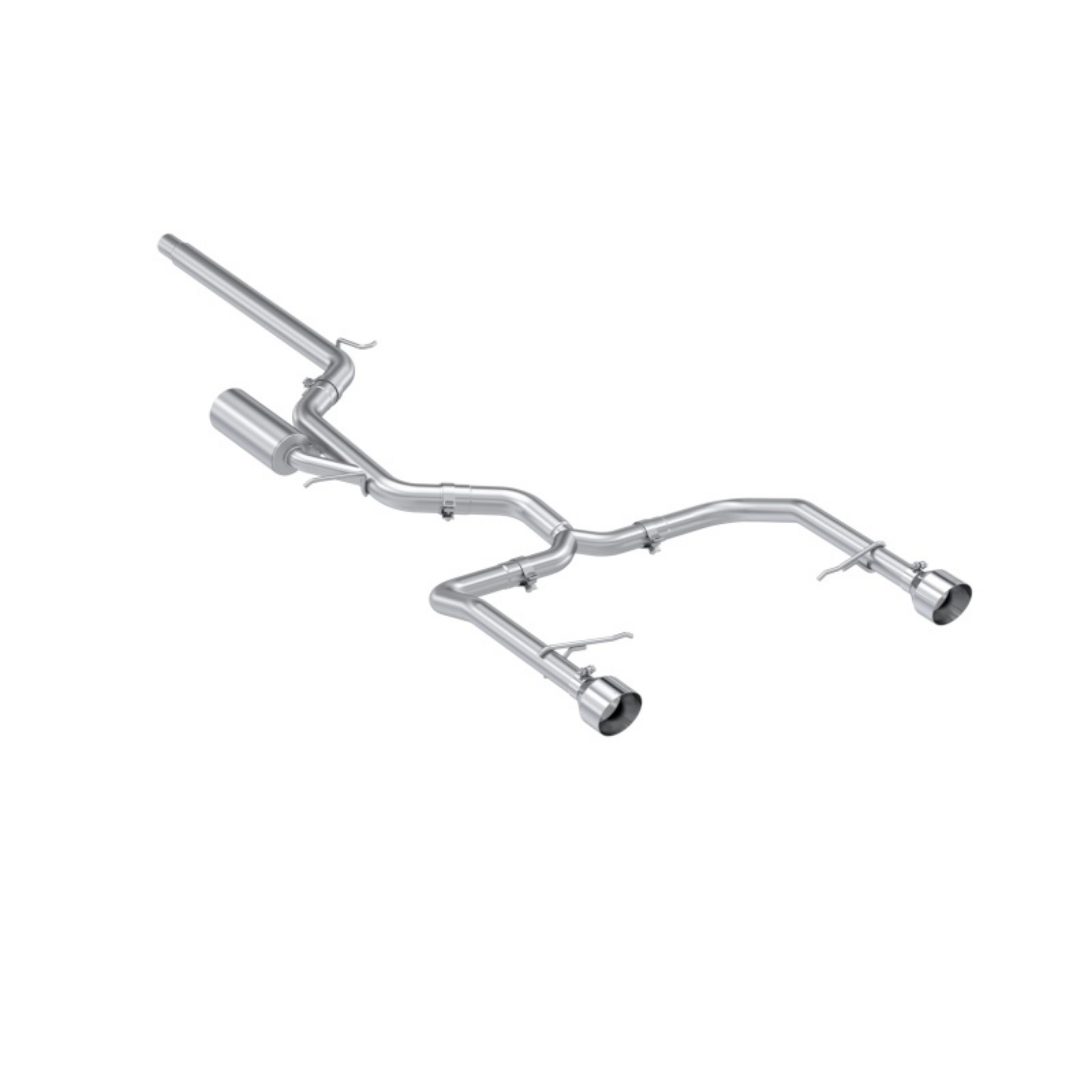 Picture of MBRP 2022 Volkswagen Jetta GLI 3in-2-5in Cat Back Dual Rear Exit - T304