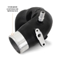 Picture of Mishimoto 21+ Bronco 2-7L Intercooler Pipe Kit Micro Wrinkle Black