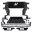 Picture of Mishimoto 21+ Ford Bronco High Mount Intercooler Kit - Black