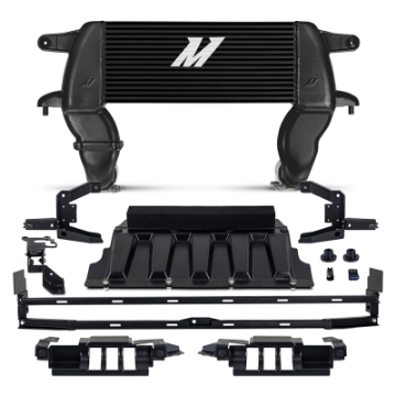 Picture of Mishimoto 21+ Ford Bronco High Mount Intercooler Kit - Black
