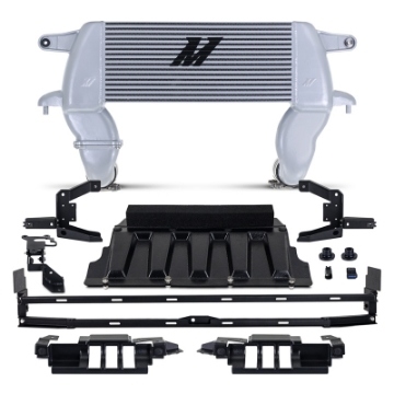 Picture of Mishimoto 21+ Ford Bronco High Mount Intercooler Kit - Silver