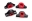 Picture of UMI Performance Heavy Duty Aluminum Sway Bar Mount Kit- 35mm & 22mm Sway Bar Kits