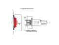 Picture of McLeod Spacer Aluminum Hyd T-O- Brg T56 2 Hole -950in Thick