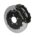 Picture of Wilwood Narrow Superlite 6R Front Big Brake Kit 12-88in Slotted Black 05-11 Ford Crown Victoria