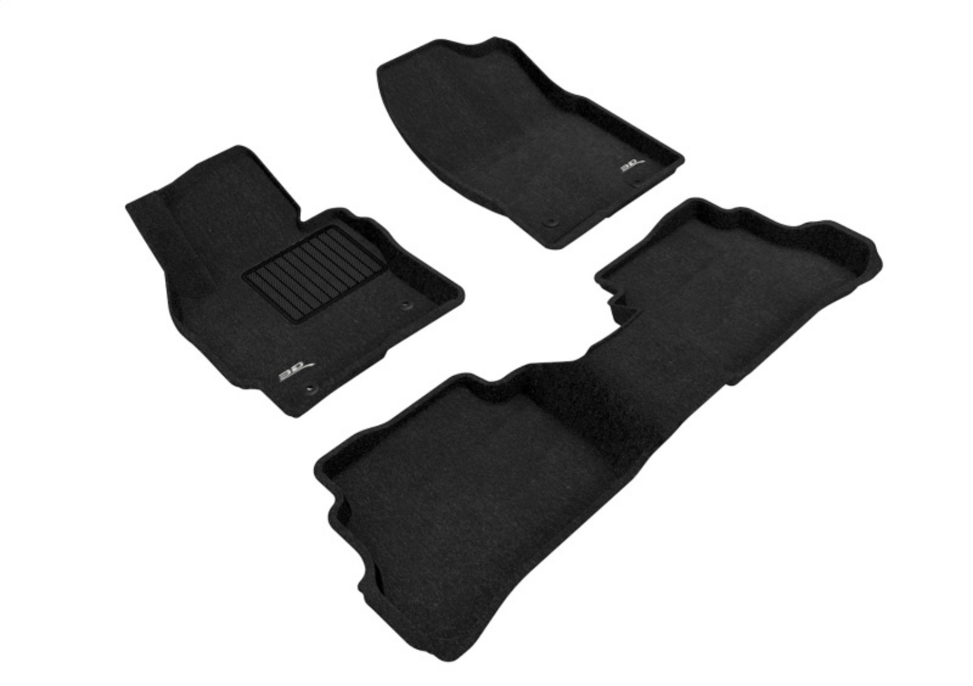 Picture of 3D Maxpider 13-16 Mazda Cx-5 Elegant Black 1st 2nd Row - Floor Mat Set Black