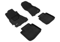 Picture of 3D Maxpider 15-19 Subaru Legacy- Outback Elegant 1st 2nd Row - Floor Mat Set Black