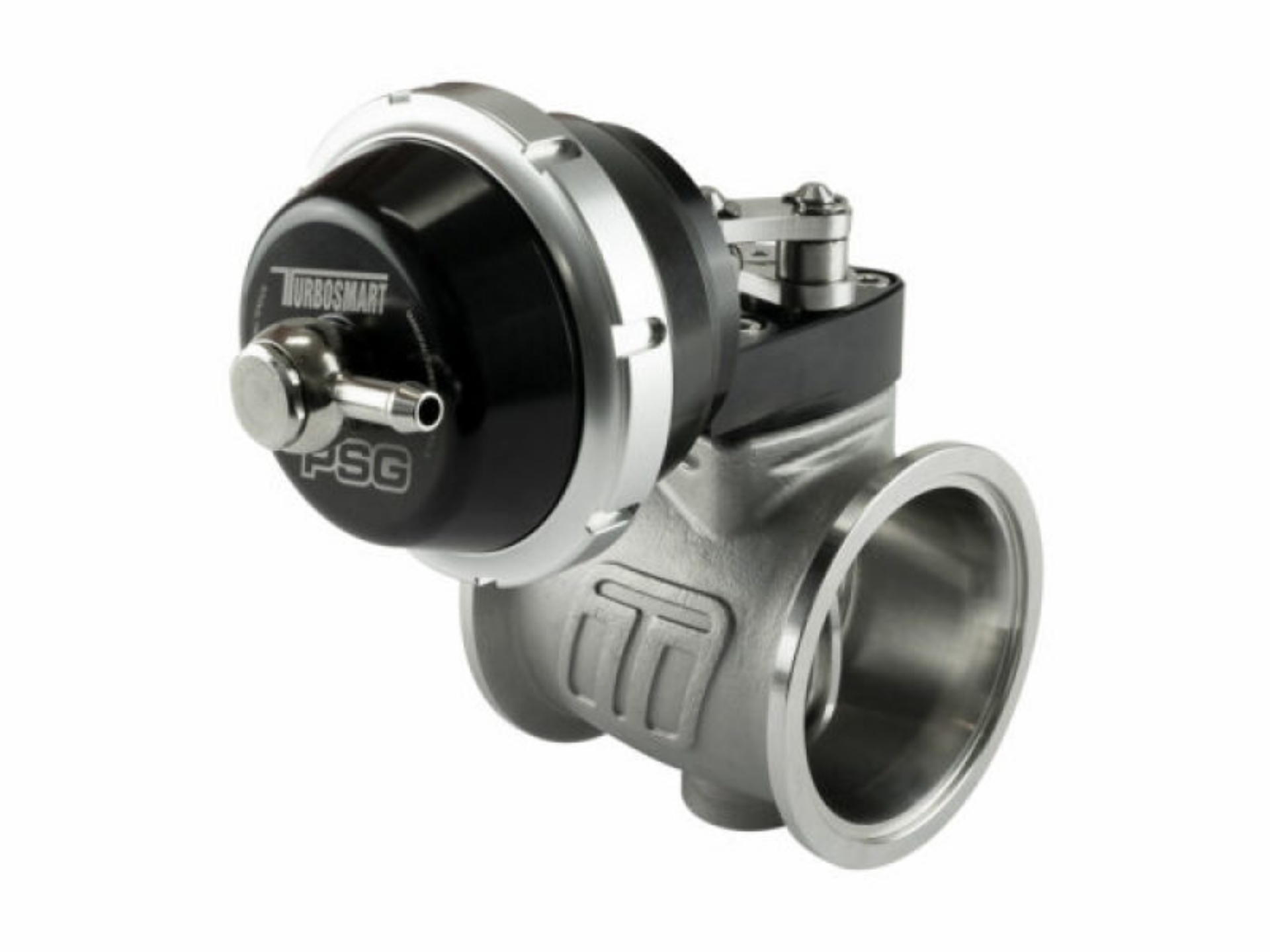 Picture of Turbosmart PSG50V Pneumatic Straight Gate Vacuum 6in Hg Black