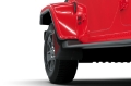 Picture of Rally Armor 19-25 Jeep Gladiator JT Incl- Overland-Sport-Sport S Black Mud Flap w-Grey Logo