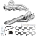 Picture of BBK 19-23 Dodge Ram 1500 5-7L Ex- MegaCab Shorty Tuned Exhaust Headers - 1-3-4in Silver Ceramic