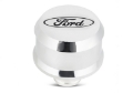 Picture of Ford Racing Slant Edge Breather - Chrome