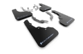 Picture of Rally Armor 22-25 Hyundai Santa Cruz Black Mud Flap w-Light Blue Logo