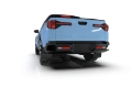 Picture of Rally Armor 22-25 Hyundai Santa Cruz Black Mud Flap w-Light Blue Logo