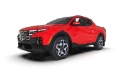 Picture of Rally Armor 22-25 Hyundai Santa Cruz Black Mud Flap w-Light Blue Logo