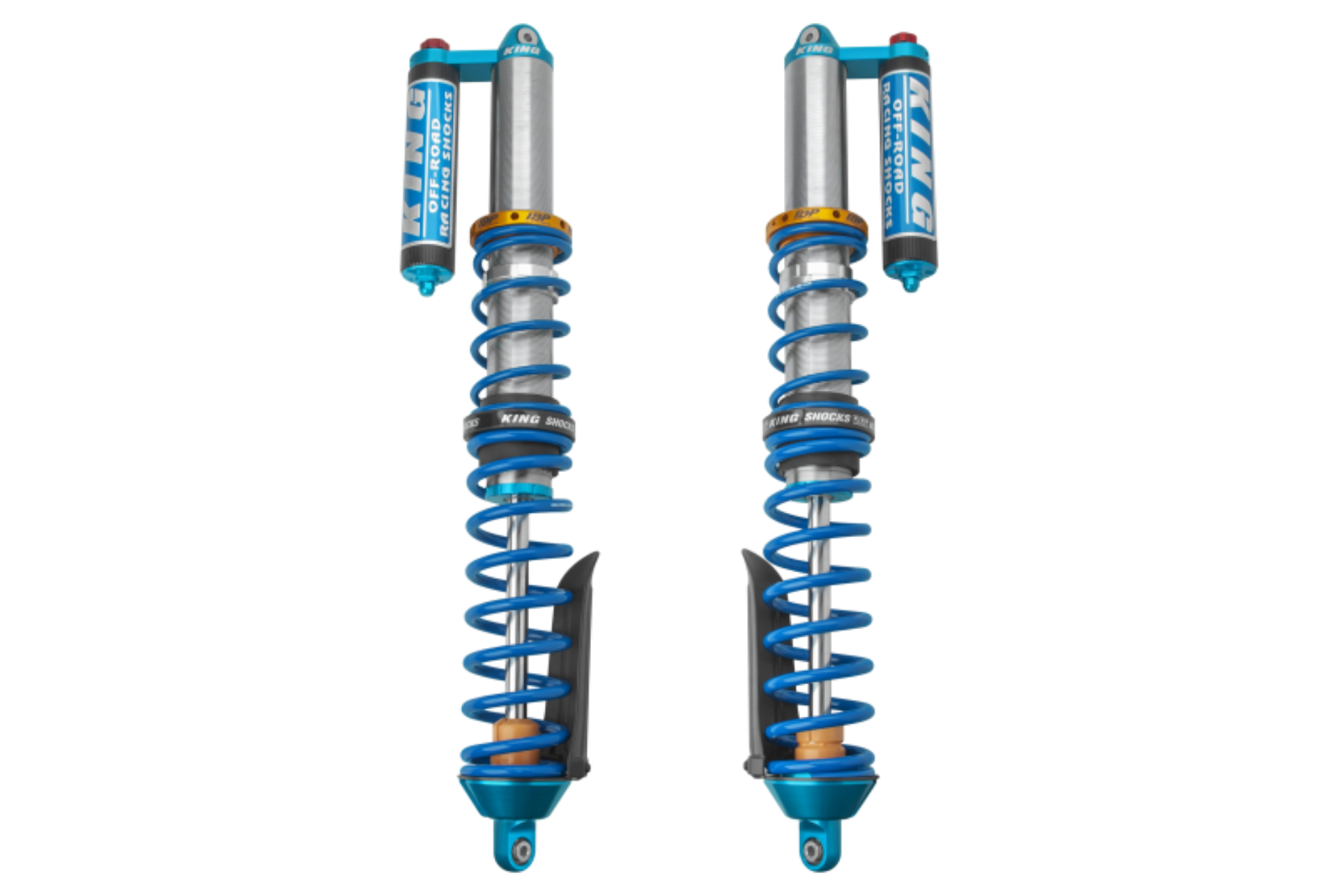 Picture of King Shocks 20+ RZR Pro XP 3-0 Rear Internal Bypass Piggyback Coilover w- Finned Res & Adjuster