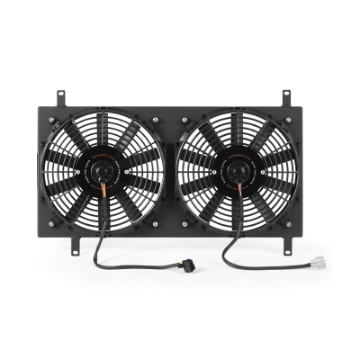 Picture of Mishimoto 90-97 Mazda Miata Aluminum Fan Shroud Kit - Black