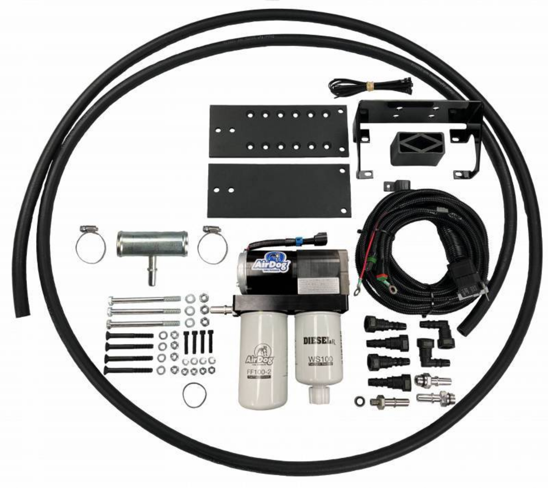 Picture of PureFlow AirDog 94-98 Dodge 12V 5-9L Cummins FP-100-4G Fuel Air Separation System