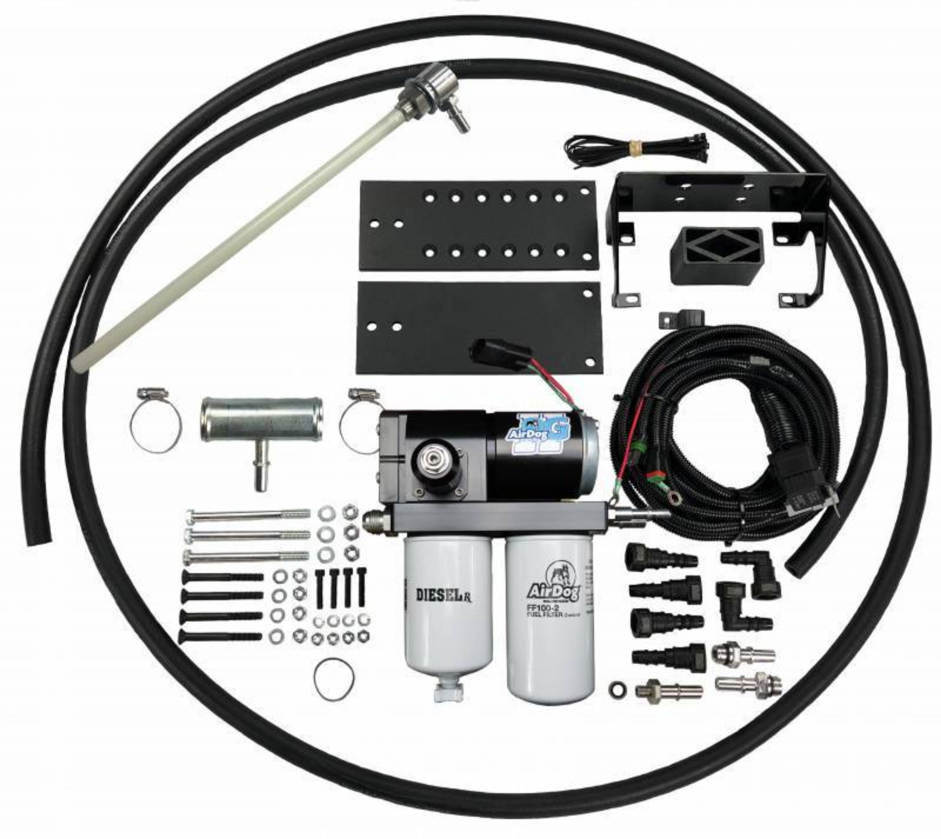 Picture of PureFlow AirDog II-5G 98-5-04 Dodge 24V 5-9L Cummins DF-165-5G Fuel Air Separation System