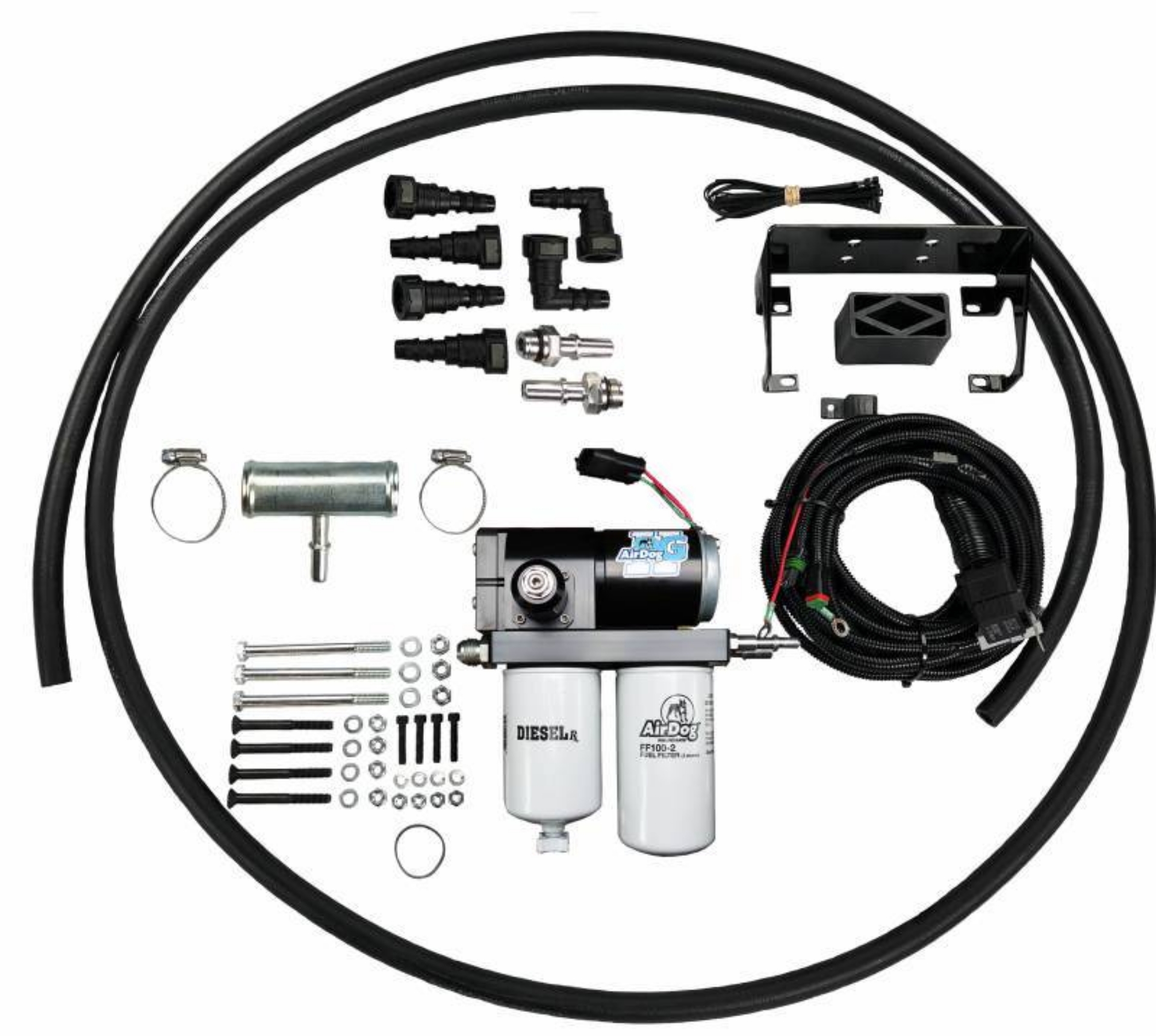 Picture of PureFlow AirDog II-5G 11-14 Chevrolet 6-6L Duramax DF-100-5G Fuel Air Separation System