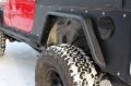 Picture of Fishbone Offroad 97-06 Jeep Wrangler TJ Steel Tube Fenders Rear 3In Flare - Blk Textured Powdercoat
