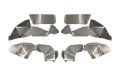 Picture of Fishbone Offroad 2018+ Jeep Wrangler JL Front-Rear Set of 4 Aluminum Raw Inner Fenders
