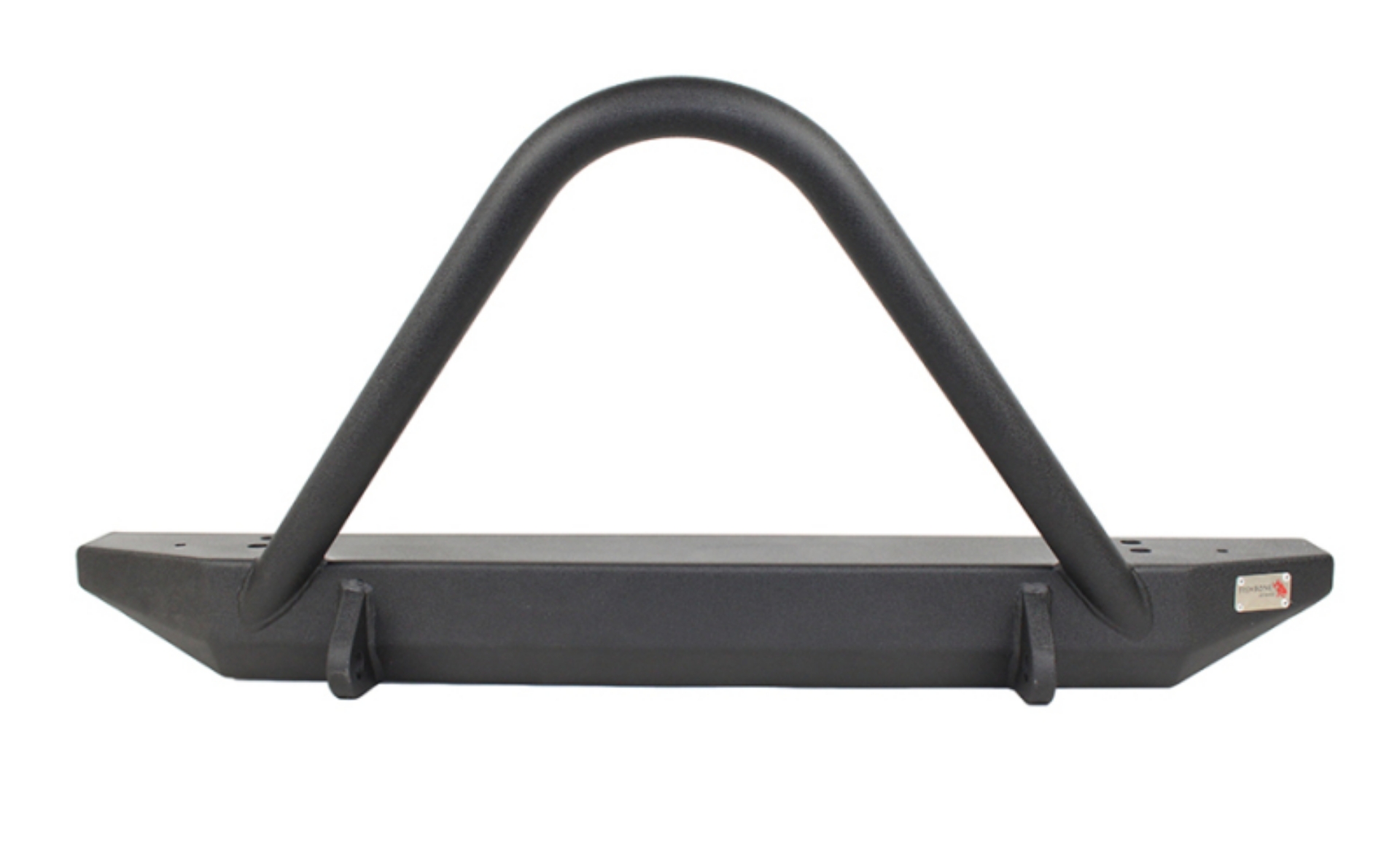 Picture of Fishbone Offroad 97-06 Jeep Wrangler TJ Rubicon Steel Front Bumper W-Stinger - Blk Txtrd Pwdercoat