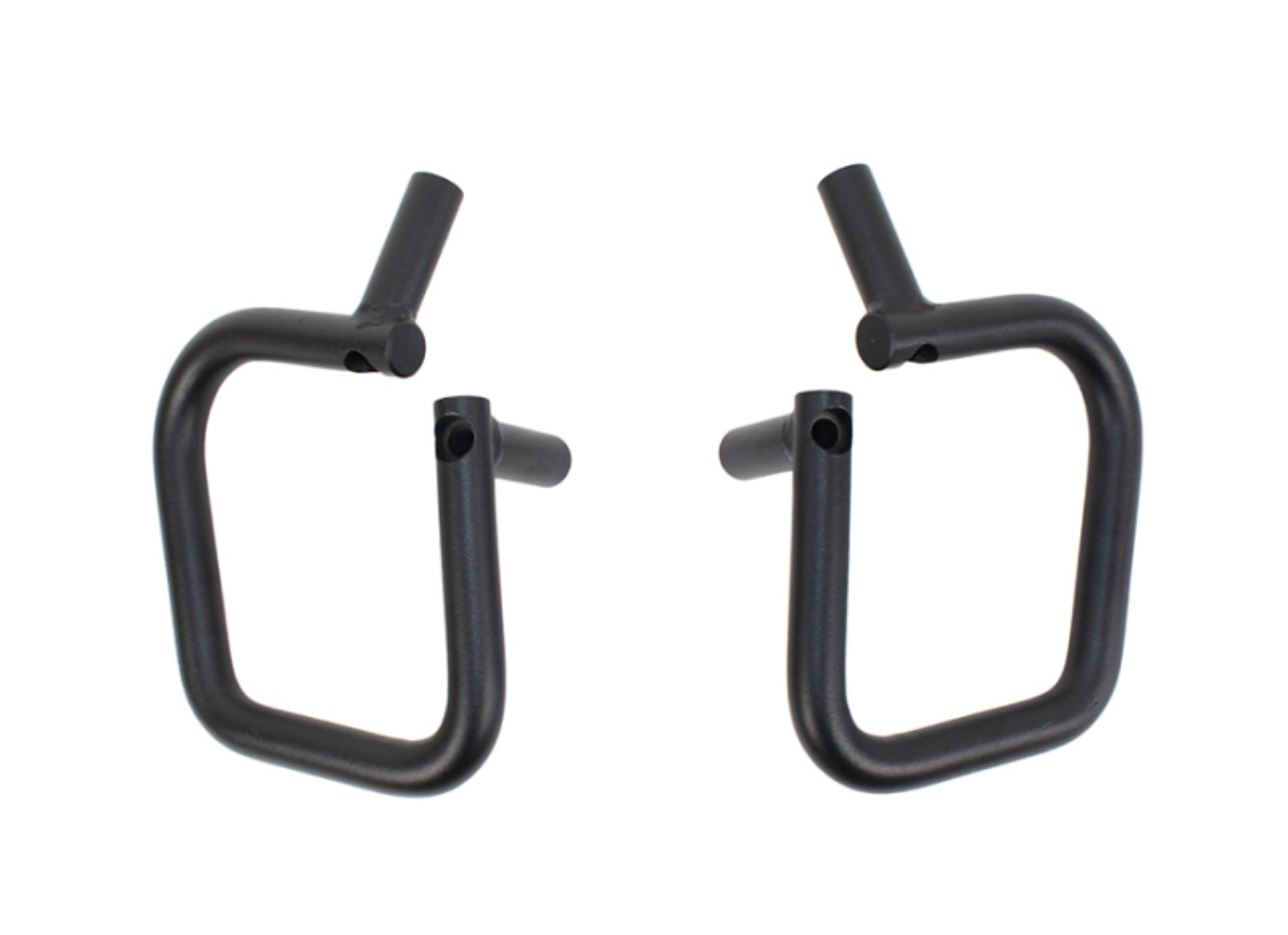 Picture of Fishbone Offroad 07-18 Jeep Wrangler JK 4 Door Grab Handles Front-Rear Steel - Blk Txtrd Powdercoat