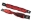 Picture of Fishbone Offroad 97-06 Jeep Wrangler Paracord Door Handles - Black-Red