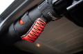 Picture of Fishbone Offroad Paracord Grab Handles w-Three Straps Red