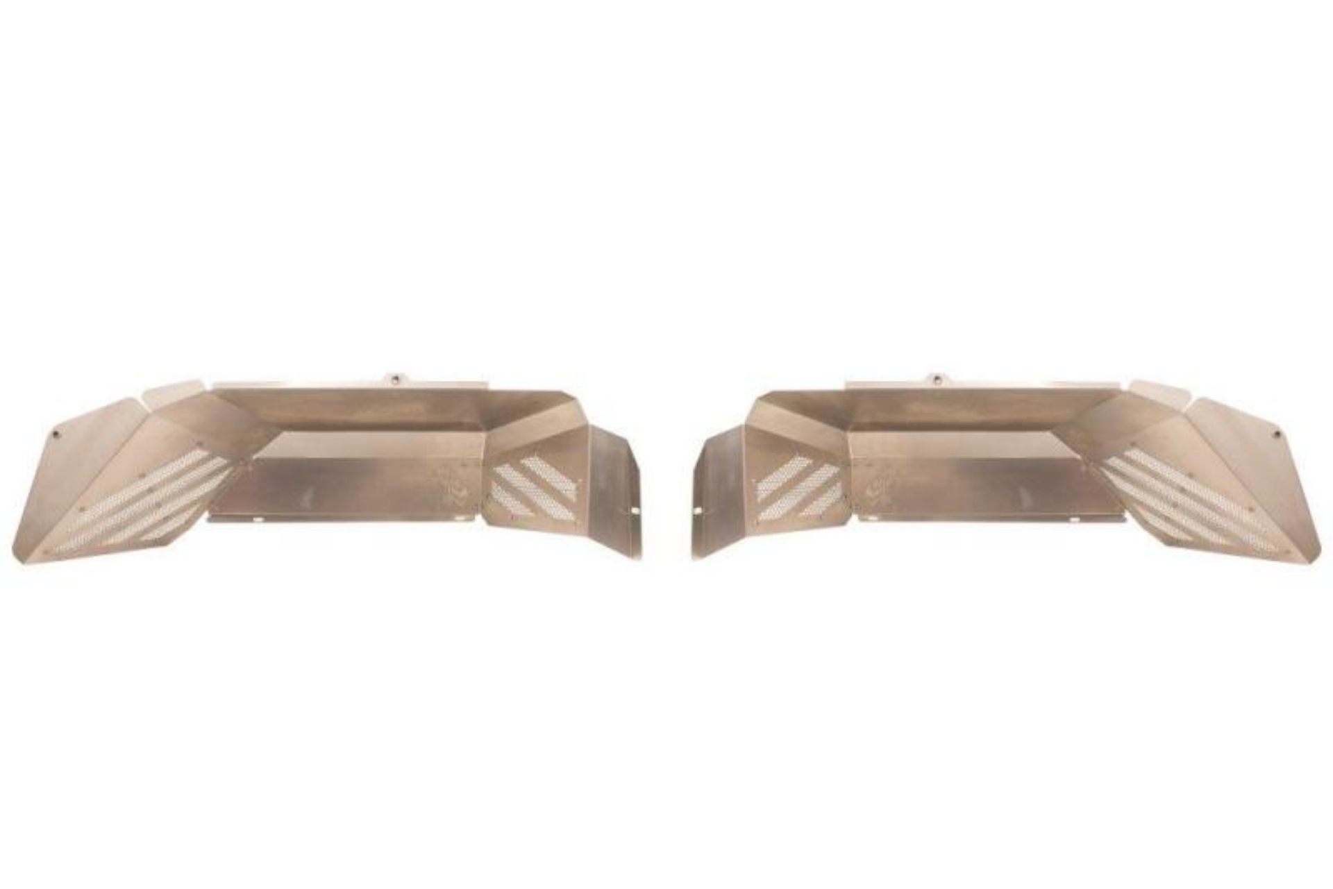 Picture of Fishbone Offroad 2020+ Jeep Gladiator Inner Fenders Rear Raw Aluminum