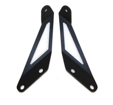 Picture of Fishbone Offroad 07-18 Jeep Wrangler JK Hood Light Mount Brackets