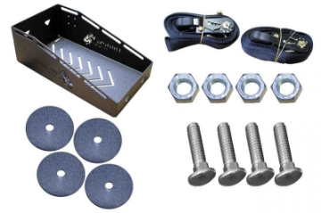 Picture of Fishbone Offroad Bed Mounted Spare Tire Mount
