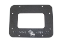 Picture of Fishbone Offroad 07-18 Jeep Wrangler JK Aluminum Tailgate Plate - Black Textured Powercoat