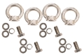 Picture of Fishbone Offroad Jeep Storage-Bed Rack Tie Down Kit Stainless Steel
