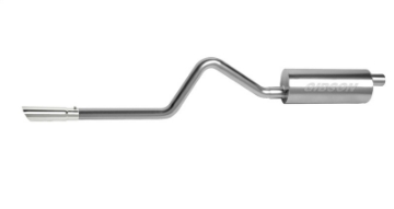 Picture of Gibson 91-96 Jeep Wrangler YJ 4-0L 2-5in Cat-Back Single Exhaust - Stainless
