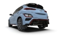 Picture of Rally Armor 22-23 Hyundai Kona N Black UR Mud Flap w-Grey Logo