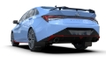 Picture of Rally Armor 22-23 Hyundai Elantra N & N Line Black UR Mud Flap w-Light Blue Logo