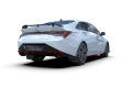 Picture of Rally Armor 22-23 Hyundai Elantra N & N Line Black UR Mud Flap w-Red Logo
