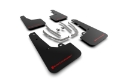 Picture of Rally Armor 22-24 Hyundai Tucson Black UR Mud Flap w-Red Logo