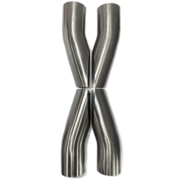 Picture of Stainless Bros 2-5in Diameter SS304 X-Pipe  Ready To Weld 