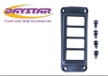 Picture of Daystar 2007-2018 Jeep Wrangler JK 2WD-4WD - A-Pillar Rocker Switch Pod Switches Sold Separate