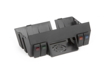 Picture of Daystar 2007-2018 Jeep Wrangler JK 2WD-4WD - Radio Mount & Switches GMRS Radio Not Included