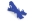 Picture of Daystar Universal Shock and Steering Stabilizer Armor Pair Blue Includes Mounting Rings
