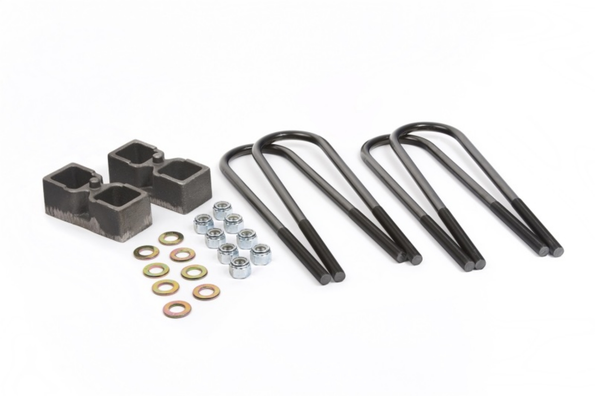 Picture of Daystar 2005-2019 Ford F-250 4WD with Dana 60 Axle - 2in Rear Block & U-Bolt Kit