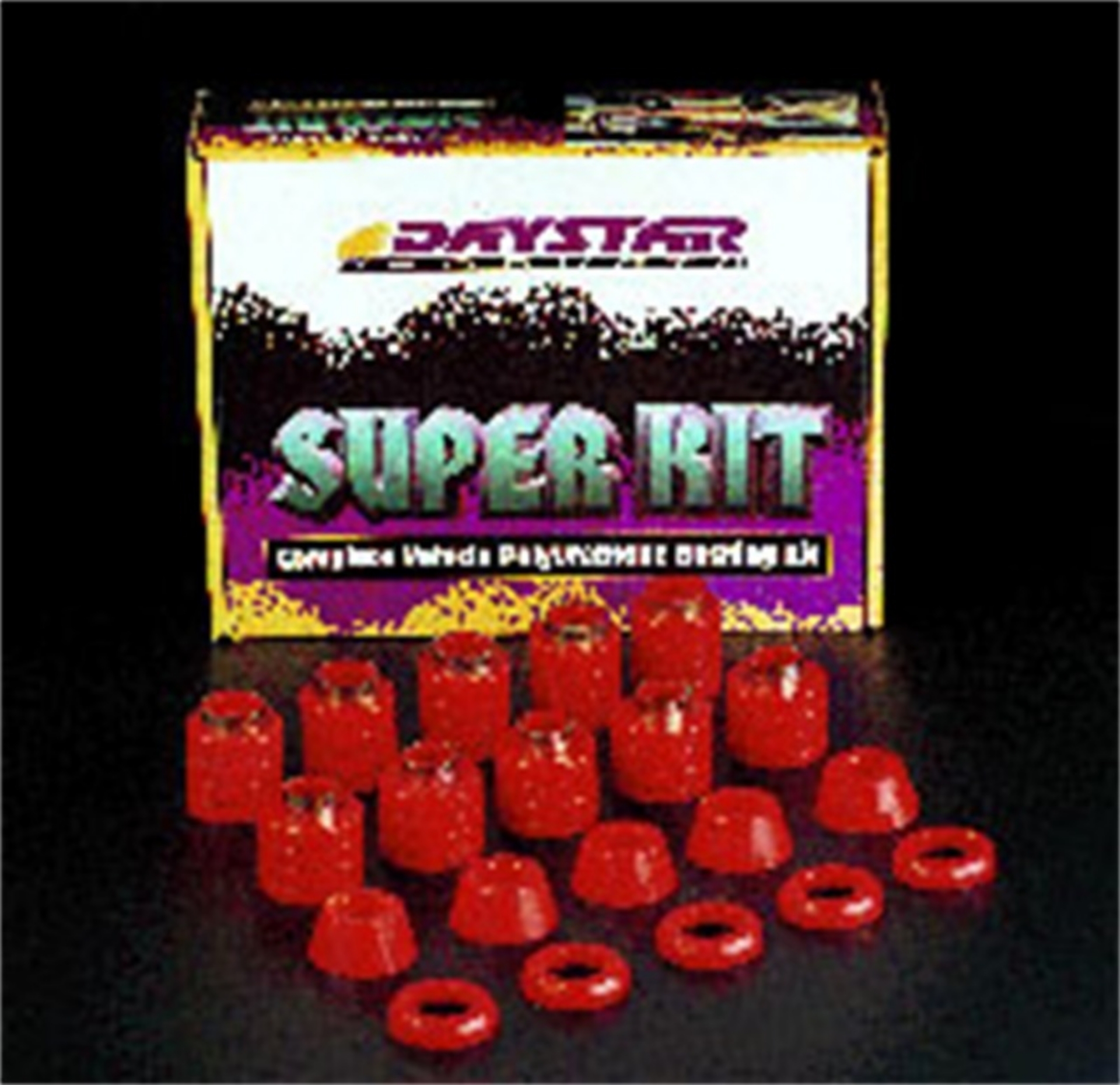 Picture of Daystar 1997-2006 Jeep Wrangler TJ 4WD - Polyurethane Body Mounts Bushings Only