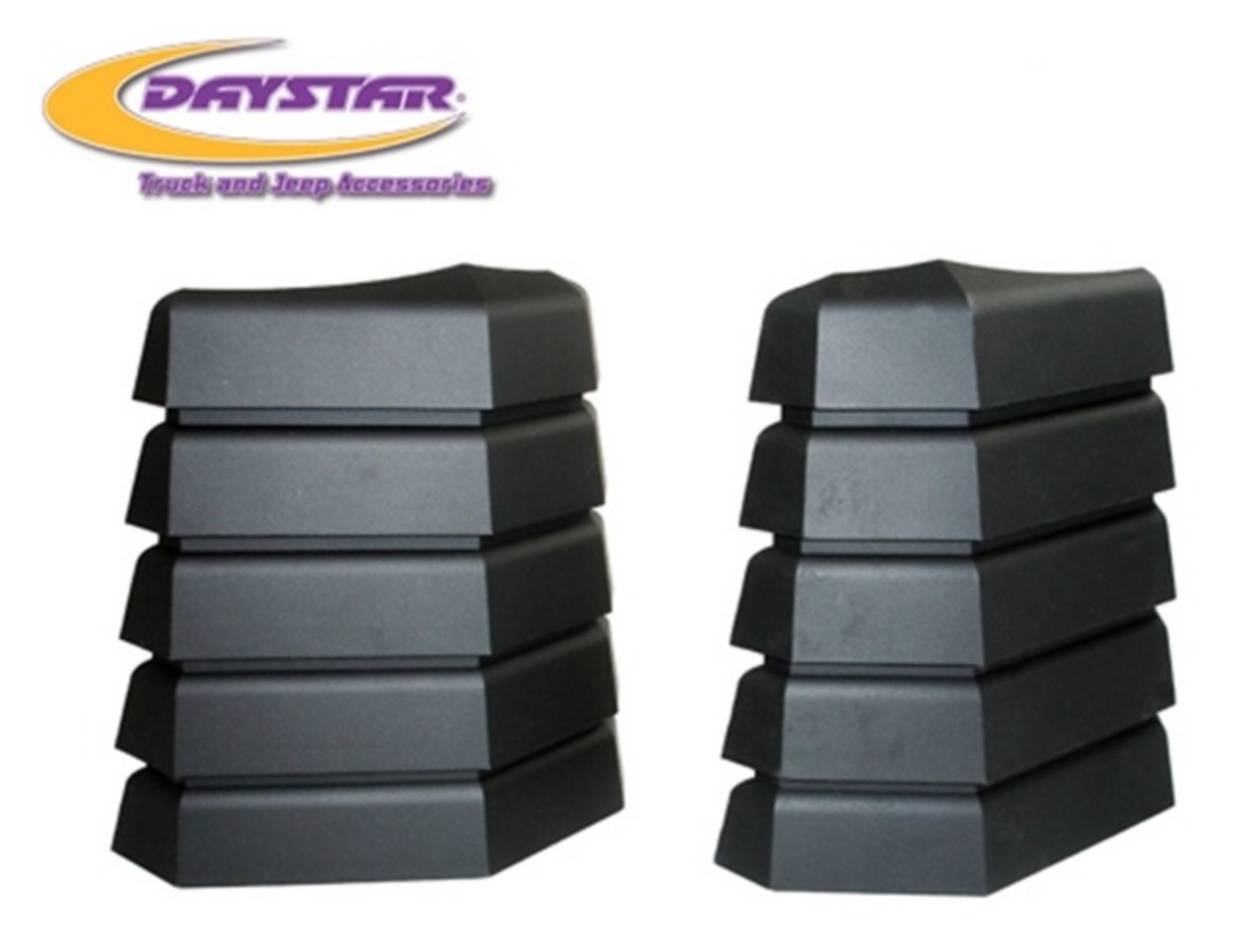 Picture of Daystar 1987-1995 Jeep Wrangler YJ Wrangler Hood Vents Black Pair